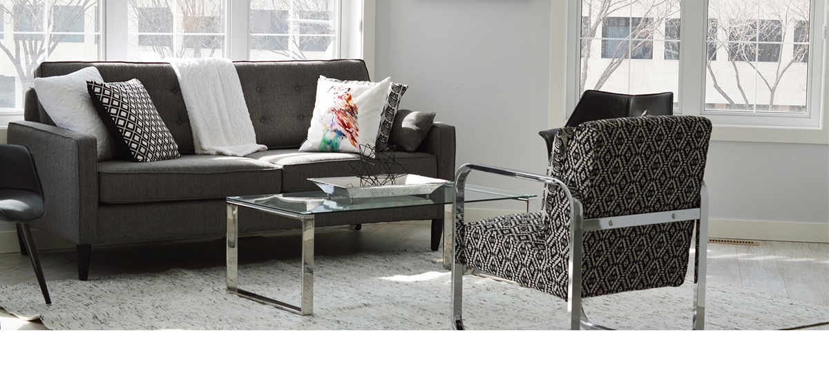 img salas tapicería telas materiales diseños  en color negro para oficinas